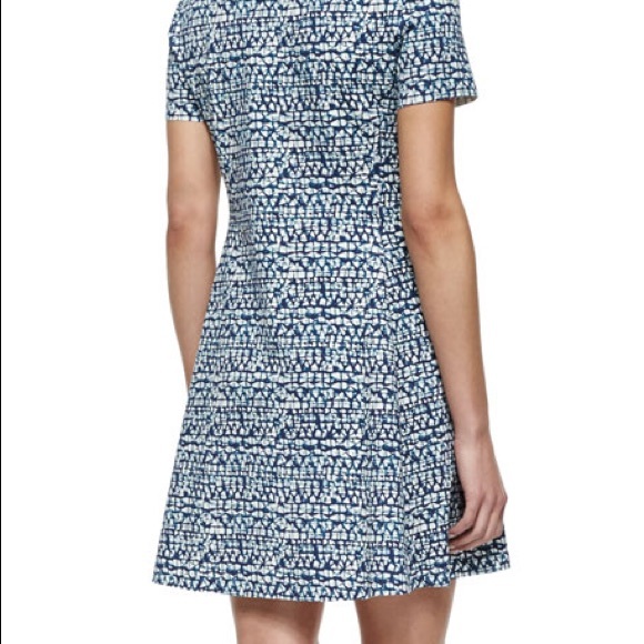 NWOT Tory Burch Ponte Zip Dress - Picture 2 of 6